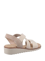 Fleet & Foster Cream Freesia Sandals - Image 3 of 4