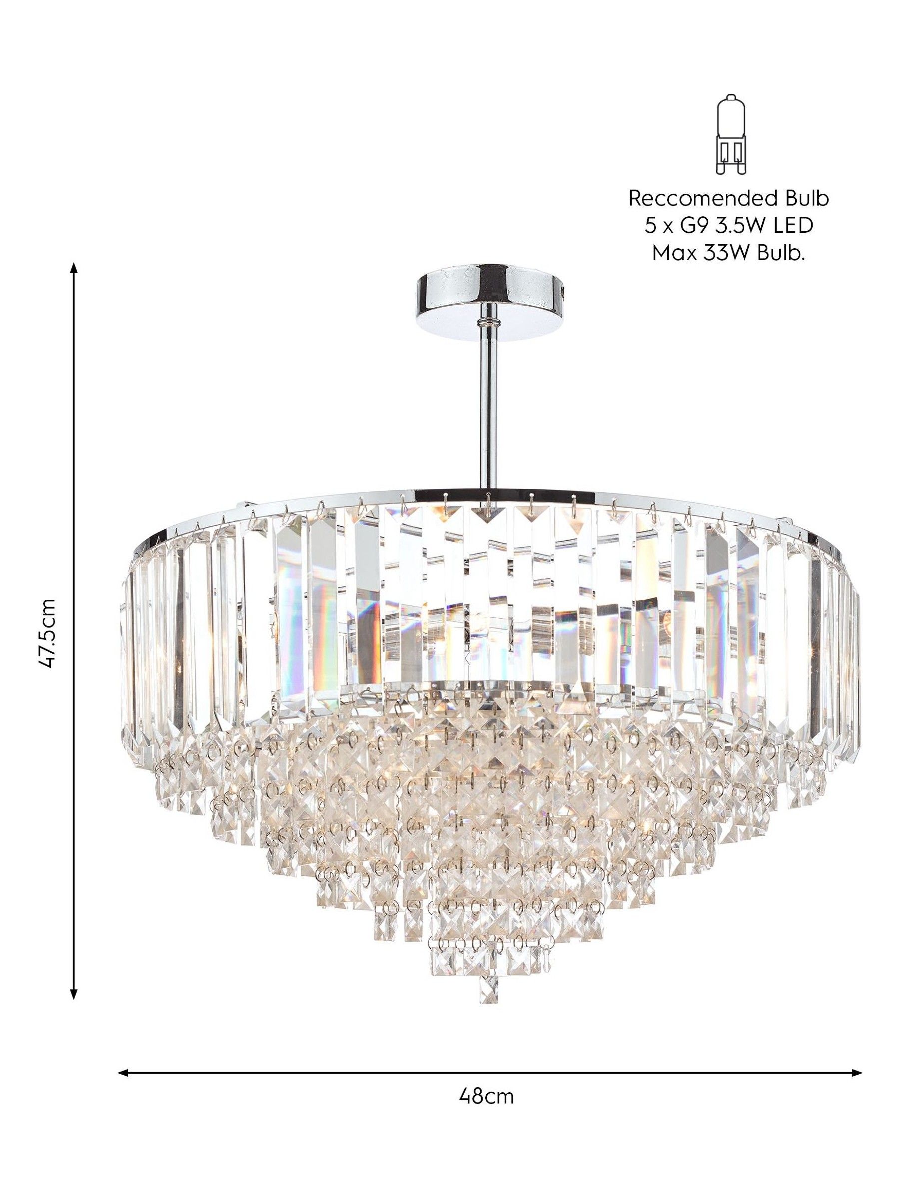 Laura ashley vienna 5 light clearance