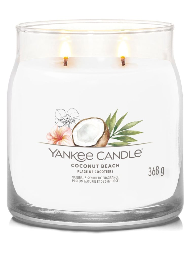 Yankee Candle No Colour Signature Large Jar Scented Candle, Coconut Jar Beach - Image 3 of 3