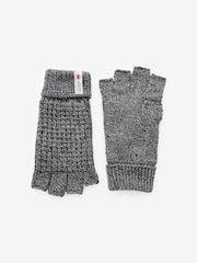 Grey Thinsulate Fingerless Knitted Gloves - Image 1 of 3