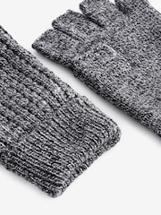 Grey Thinsulate Fingerless Knitted Gloves - Image 2 of 3