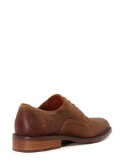 Dune London Natural Blazer Colour Pop Sole Lace-Up Shoes - Image 3 of 5