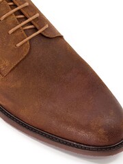 Dune London Natural Blazer Colour Pop Sole Lace-Up Shoes - Image 5 of 5