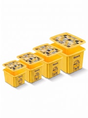 Keeeper 4 Pack Yellow Various Sizes Minions Turning Stacking Boxes - Image 6 of 6