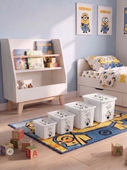 Keeeper 4 Pack Grey Various Sizes Minions Turning Stacking Boxes - Image 3 of 6