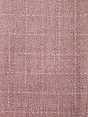 Pink Skinny Fit Check Suit Trousers - Image 8 of 8