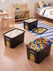 Keeeper 3 Pack 45L Minions Turning Stacking Boxes - Εικόνα 4 του 6