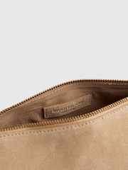 River Island Brown Mega Fringe Suede Cylinder Bag - Image 4 of 5