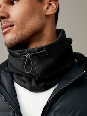 Black Active Fleece Snood Scarf - Image 1 of 5