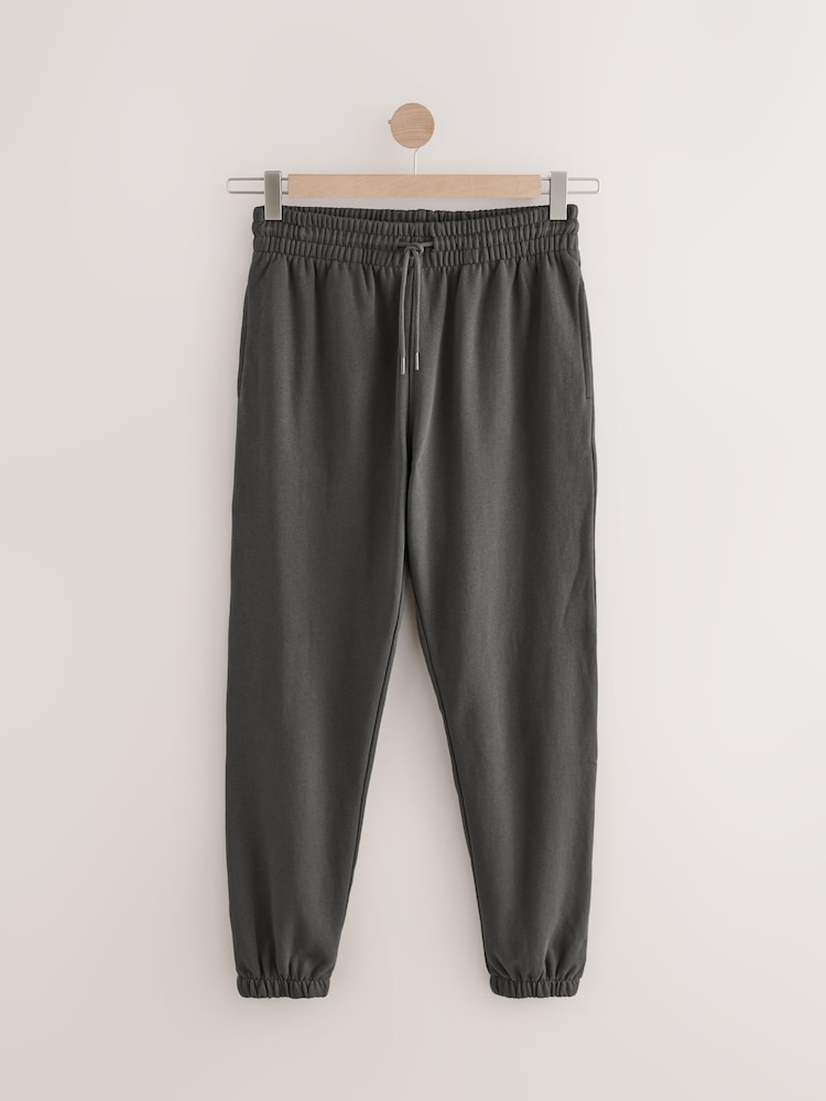 Charcoal Grey Cuffed Joggers - Image 7 of 9
