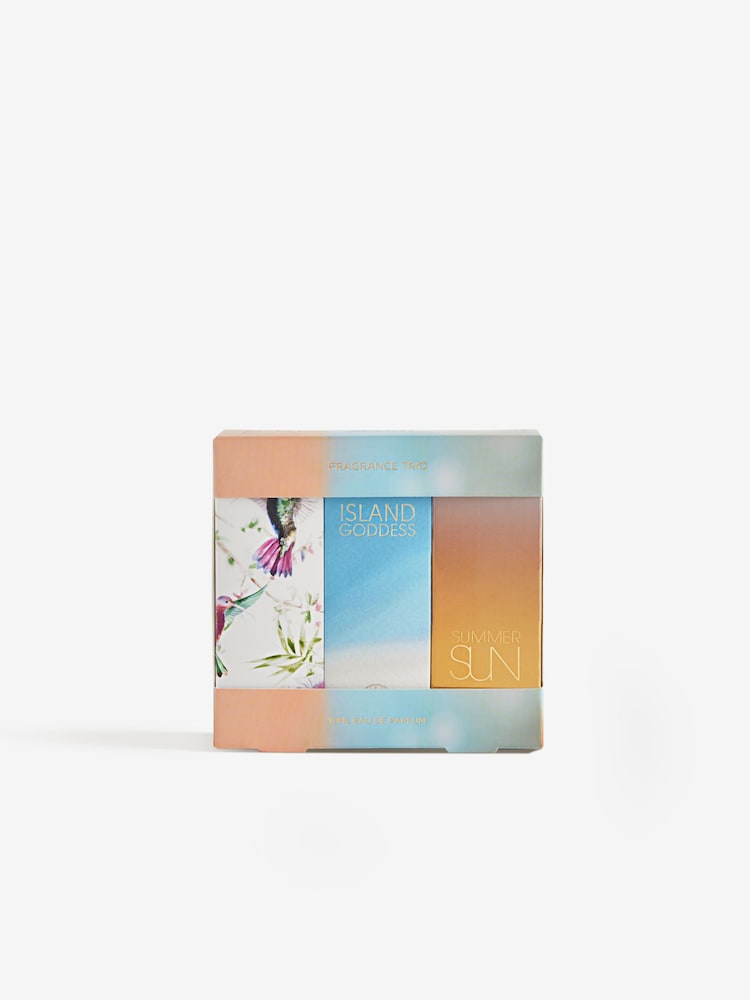 Set of 3 Summer Sun, Island Goddess and Paradise 10ml Perfume Set - Image 2 of 2