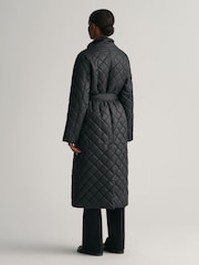 GANT Quilted Black Coat - Image 2 of 5