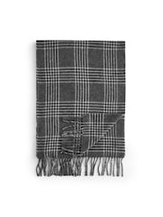 Black/White Check Signature Woven Scarf - Image 1 of 2