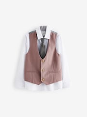 Pink Waistcoat Set (12mths-16yrs) - Image 1 of 5
