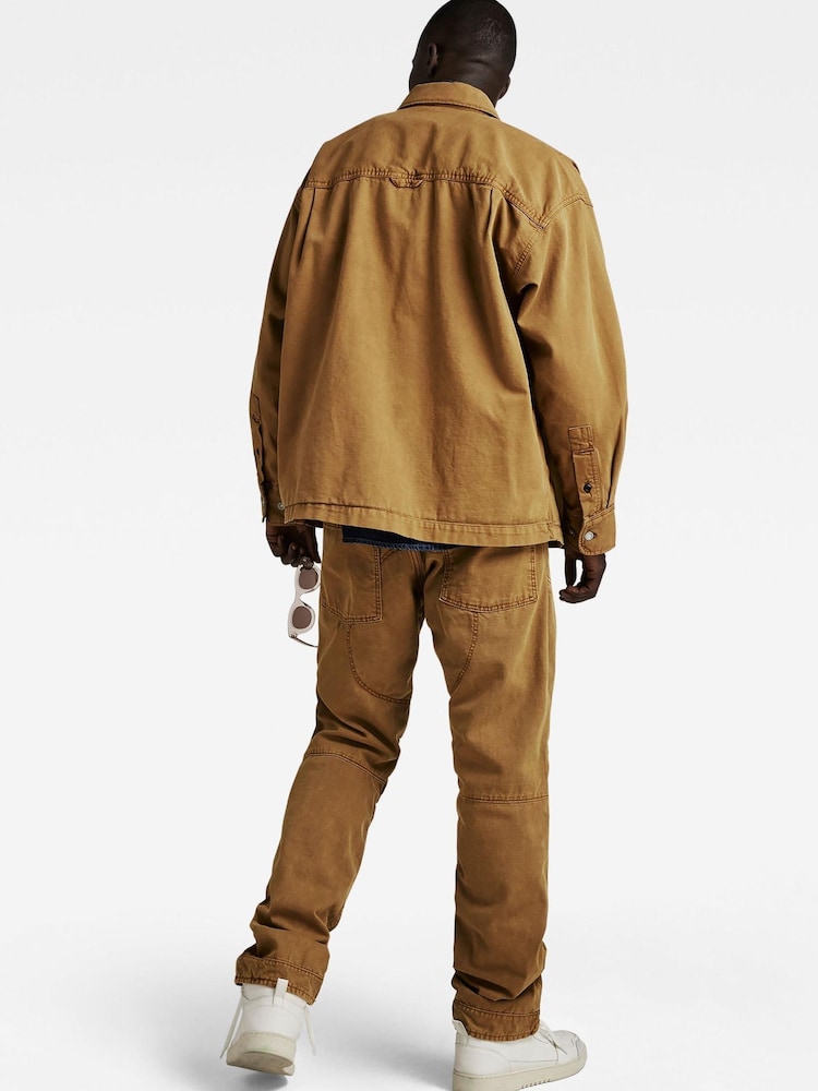 G Star 5620 3D Regular Brown Jeans - Image 2 of 3 G Star 5620 3D Regular Brown Jeans - Image 2 of 3