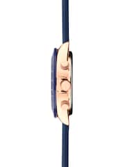 Sekonda Blue Circuit 39mm Round Rose Gold Analogue Watch with  Strap - Image 5 of 6
