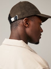 Brown Suedette Cap - Image 2 of 4