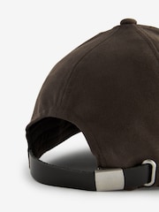 Brown Suedette Cap - Image 4 of 4