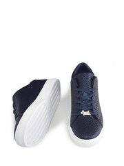 Radley London Blue Malton Heirloom Emboss Trainers - Image 3 of 4