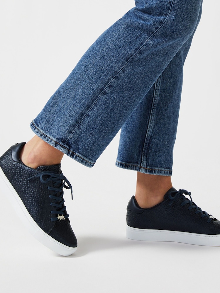 Radley London Blue Malton Heirloom Emboss Trainers - Image 4 of 4