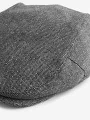 Gris antracita - Gorra plana de mezcla de lana - Imagen 4 de 5