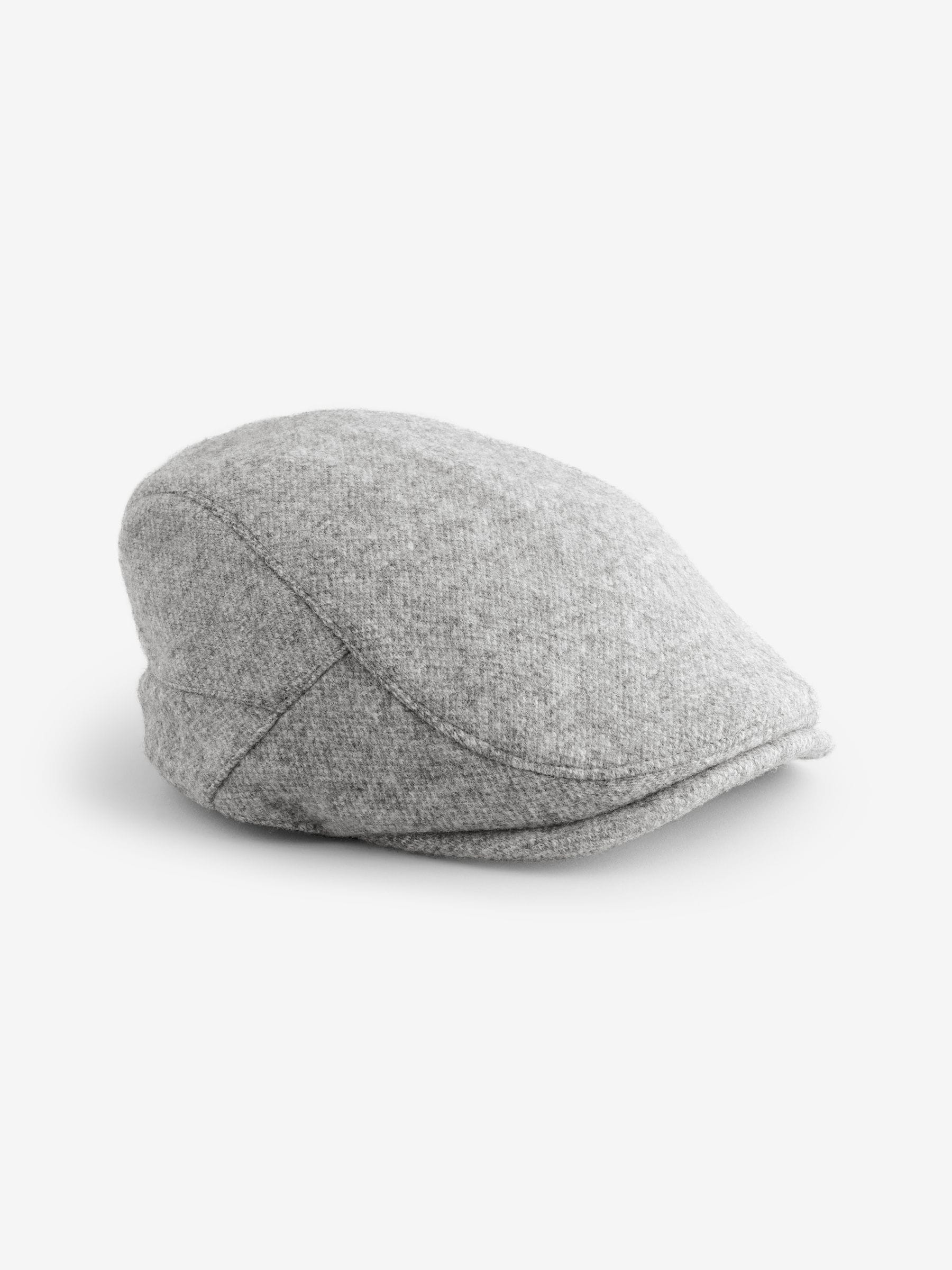 Gray flat cap online