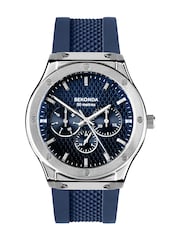 Sekonda Blue Titan 42mm Round Silver Analogue Watch with Dark Strap - Image 2 of 6