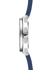 Sekonda Blue Titan 42mm Round Silver Analogue Watch with Dark Strap - Image 5 of 6