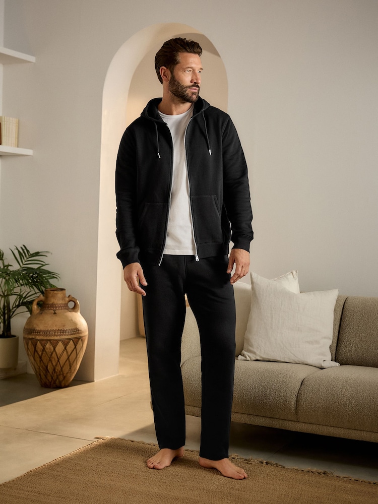 Black Open Joggers - Image 2 of 11