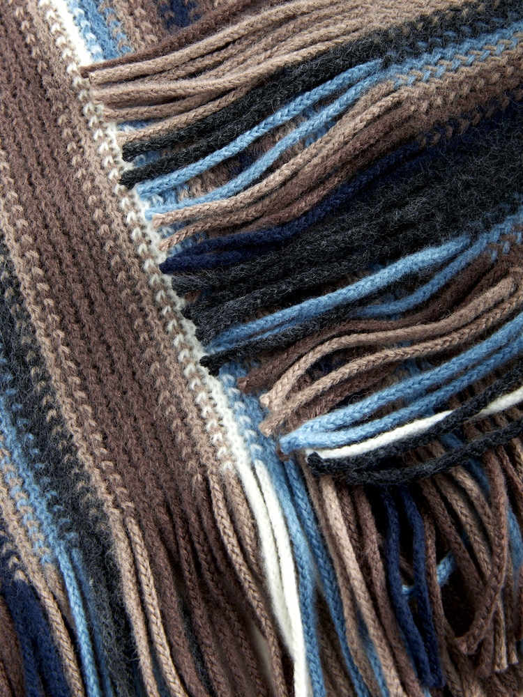 Neutral Hat And Knitted Scarf Set - Image 2 of 3