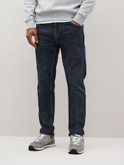 Blue Grey Regular Fit Vintage Stretch Authentic Jeans - Image 1 of 10