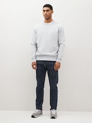 Blue Grey Regular Fit Vintage Stretch Authentic Jeans - Image 2 of 10