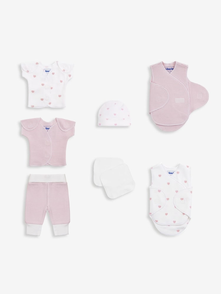 JoJo Maman Bébé Prematuro Baby Heart Set - Imagen 1 de 8