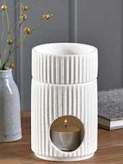 White Country Luxe Wax Melt Burner - Image 1 of 2