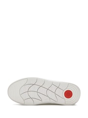 FitFlop White RTG Lace Up Sneaker Trainers - Image 3 of 4