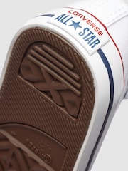 Converse White Chuck Taylor All Star Infant Low Trainers - Image 9 of 9