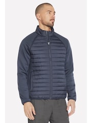 Plavo - Skechers Go Shield Hybrid Jacket 2.0 - Slika 1 od 3