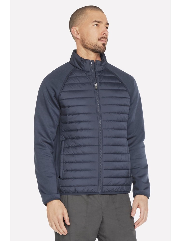 Plavo - Skechers Go Shield Hybrid Jacket 2.0 - Slika 1 od 3