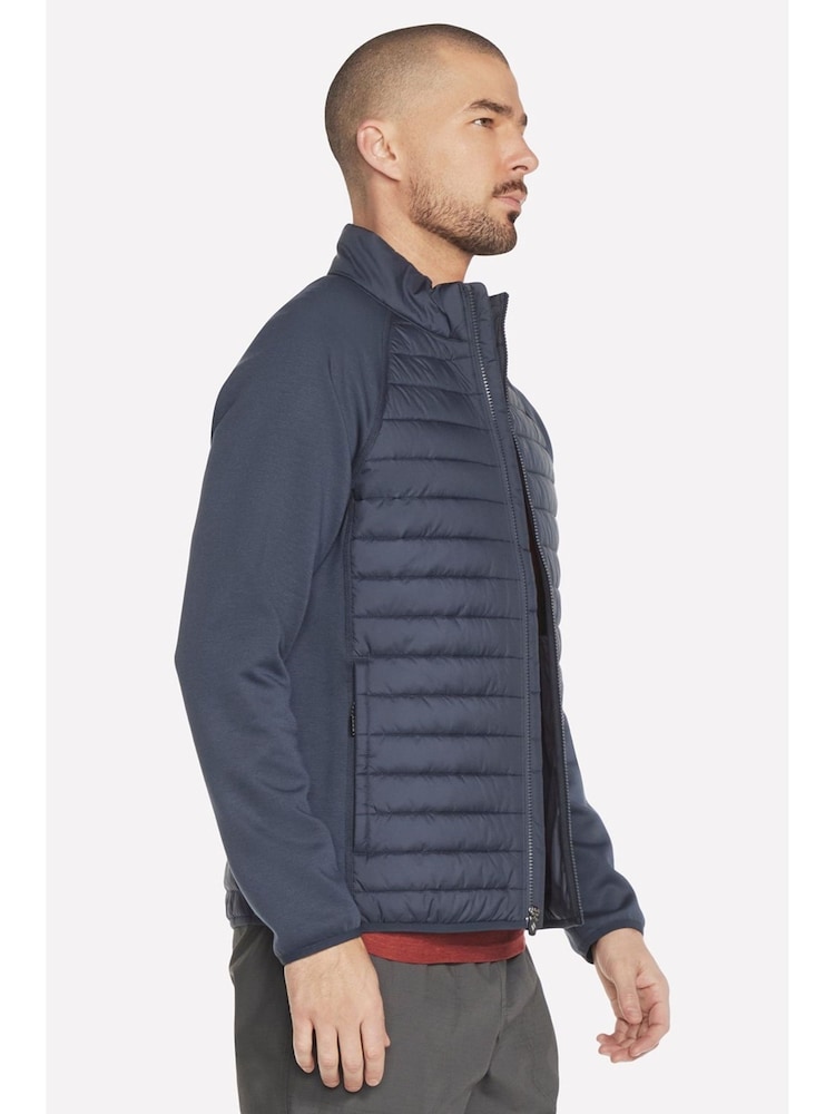 Plavo - Skechers Go Shield Hybrid Jacket 2.0 - Slika 3 od 3