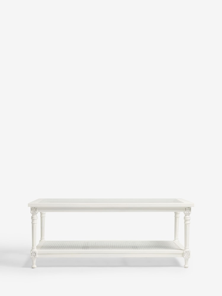 Shabby Chic by Rachel Ashwell® White Juni Coffee Table - Image 2 of 9