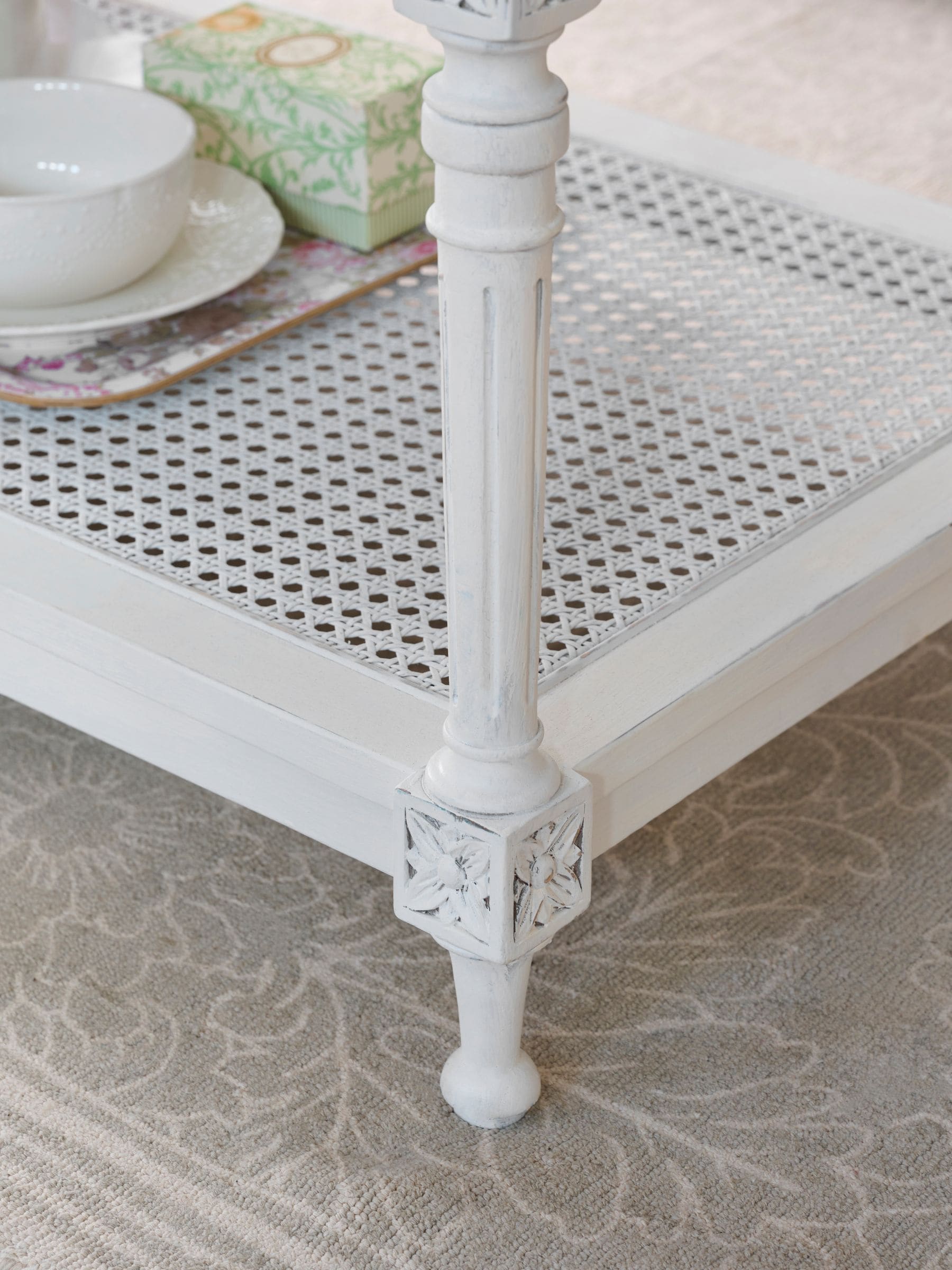 Buy Shabby Chic by Rachel Ashwell® White Juni Coffee Table from