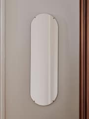 Jasper Conran London Clear Oval Clip Mirror - Image 1 of 4