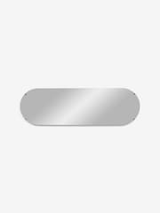 Jasper Conran London Clear Oval Clip Mirror - Image 2 of 4