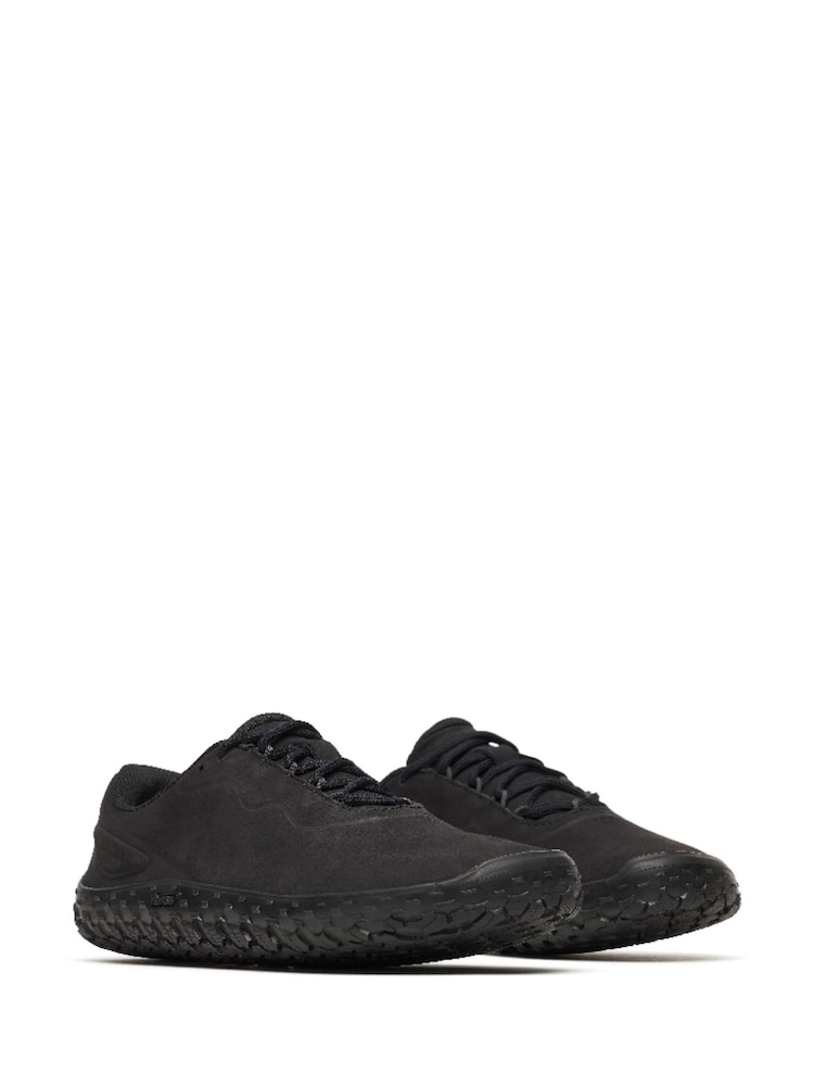 Merrell Black Vapor Glove 7 Leather Walking Shoes - Image 2 of 4 Merrell Black Vapor Glove 7 Leather Walking Shoes - Image 2 of 4