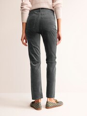 Boden Grey Velveteen Slim-Straight Jeans - Image 2 of 6