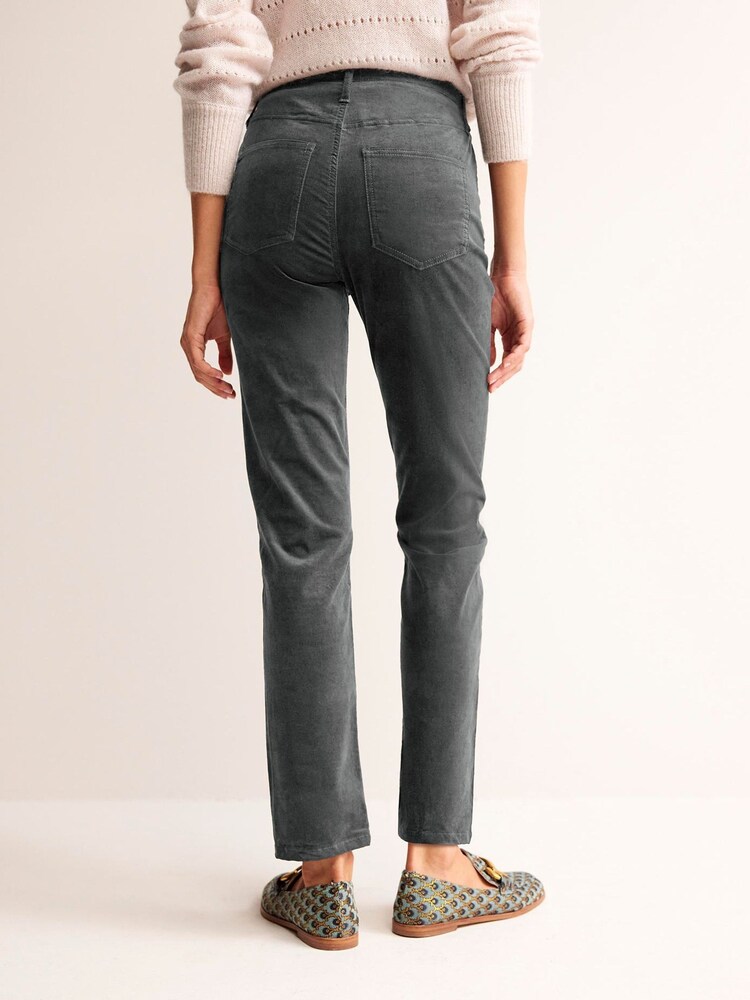 Boden Grey Velveteen Slim-Straight Jeans - Image 2 of 6