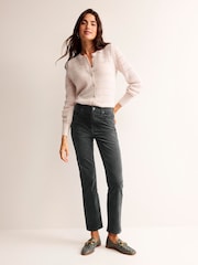Boden Grey Velveteen Slim-Straight Jeans - Image 3 of 6