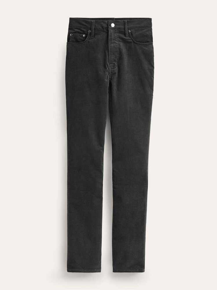 Boden Grey Velveteen Slim-Straight Jeans - Image 6 of 6