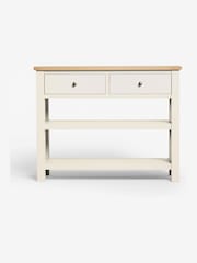 Cream Malvern Cream Large Console Table - Image 4 of 8