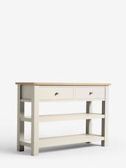 Cream Malvern Cream Large Console Table - Image 6 of 8